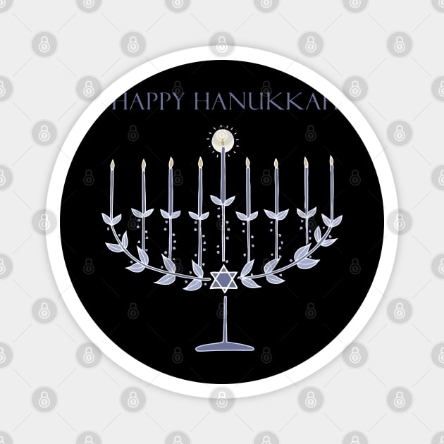 Happy Hanukkah Magnet by Skinnypop100